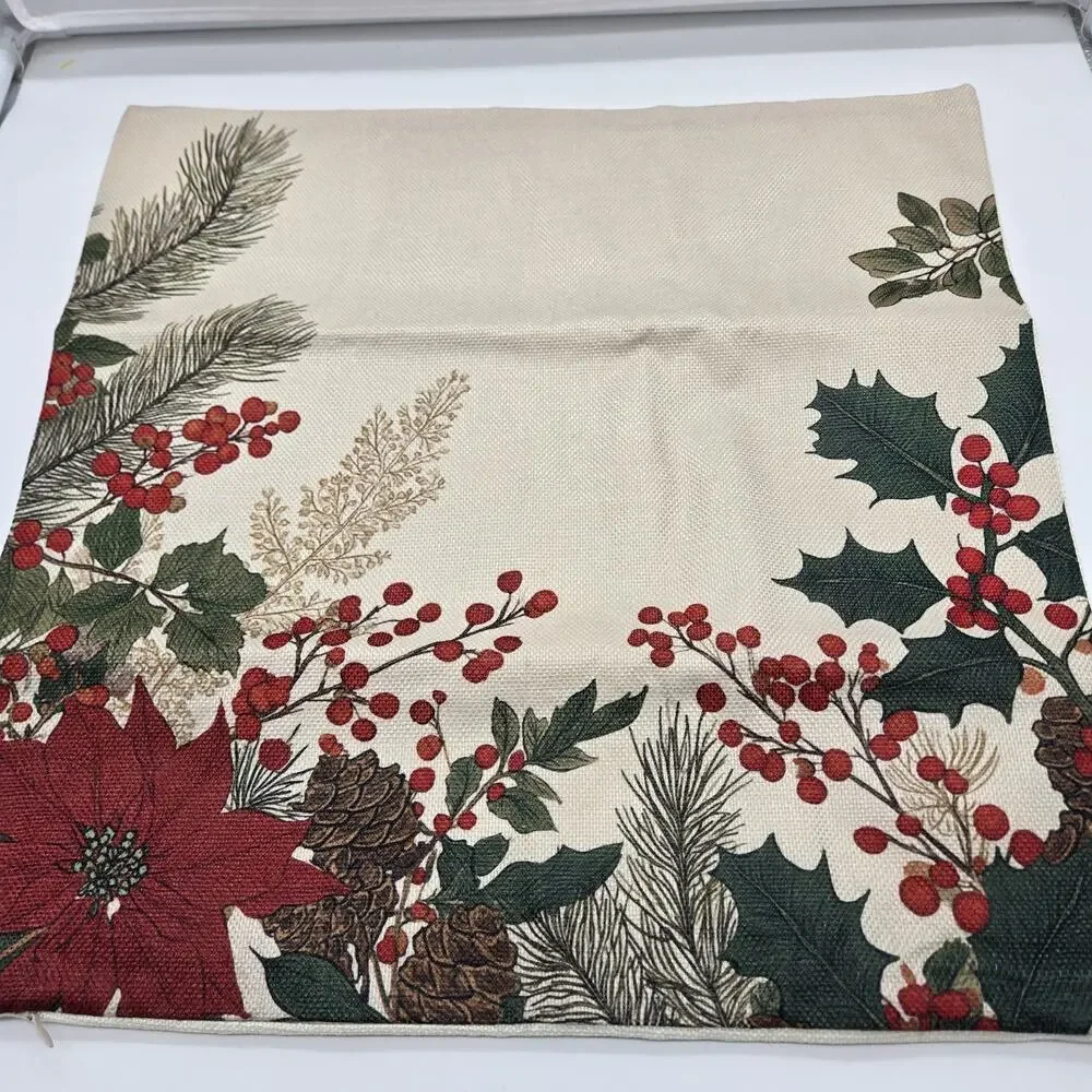 FARMHOUSE HOLIDAY Pillow Covers 17×17